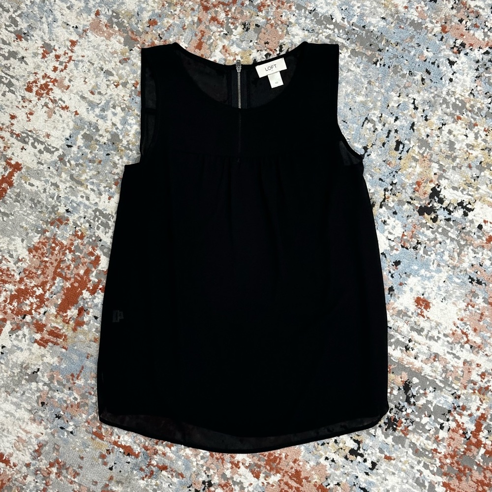 LOFT Sheer Tank Top